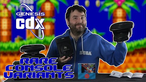 Sega Genesis CDX (History) - Rare Variants - Adam Koralik