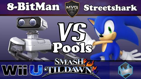 8-Bitman (ROB) vs. Streetshark (Sonic) - SSB4 Pools - Smash 'til Dawn