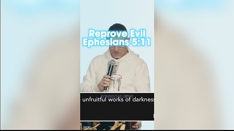 Pastor Greg Locke: Do not participate in the useless deeds of darkness, but instead even expose them, Ephesians 5:11 - 12/13/23