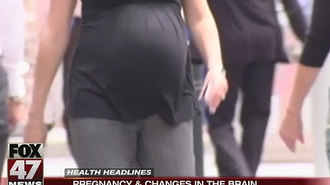 Research shows pregnancy leads to changes in brain