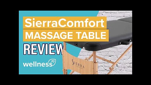 SierraComfort Massage Table Review