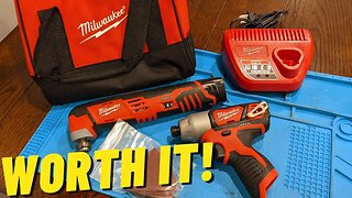 Unboxing The Milwaukee M12 Impact and Multi Tool Combo Set | Perfect homeowner starter kit