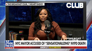 Radio Host Accuses New York Mayor Of 'Sensationalizing' NYPD Officer's Murder