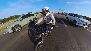 Un-edited motorcycle ride