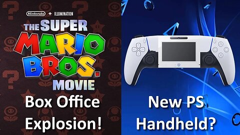 Mario Movie Sets Records + New PS Handheld? + New Crazy Taxi?