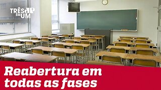 Governo de São Paulo determina volta às aulas presenciais para fevereiro