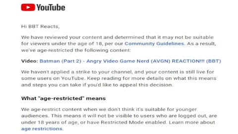 YouTube Age Restricted My Batman (Part 2) - Angry Video Game Nerd Reaction LMFAO!!!