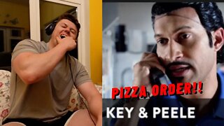 FIRST TIME WATCHING KEY AND PEELE - PIZZA ORDER!!((IRISH REACTION!!))