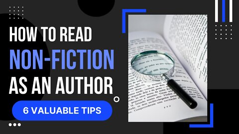 How to Read Nonfiction 📚 from an Author’s Perspective 🤔 | Sebastien Richard