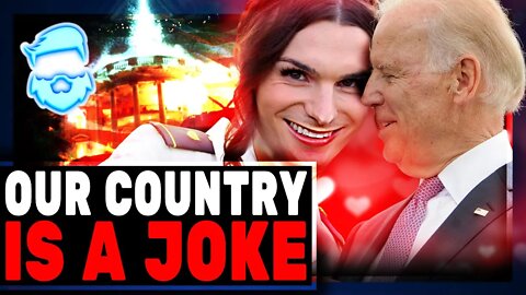 A Woke Disgrace! Joe Biden Meets With TikTok Star Dylan Mulvaney As His Nation Can't Afford Food