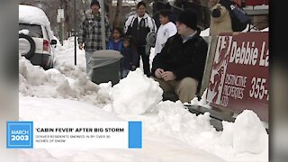 Denver7 Archive: “Cabin fever” after March 2003 blizzard
