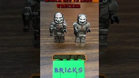 The Bad Batch - Knock Off vs Lego minifigures - Wrecker