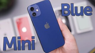 Blue iPhone 12 Mini Unboxing & First Impressions!