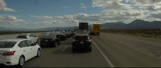 Memorial Day weekend brought heavy traffic on I-15 from Nevada to California