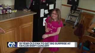 10=year-old fan to get big surprise at Taylor Swift concert