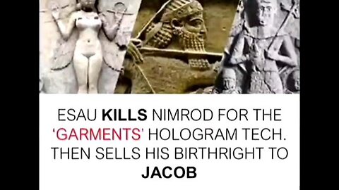 THE GARMENTS ESAU STOLE FROM NIMROD