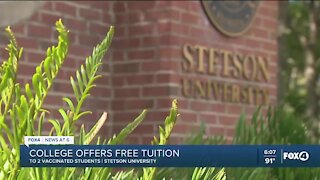 Free tuition for vaccinated college students