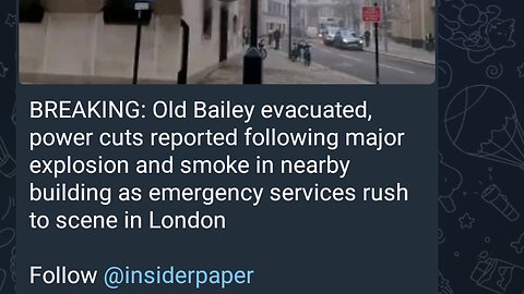 News Shorts: Old Bailey Evacuated in London