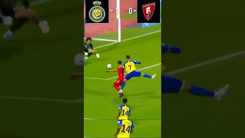 Al Nassr VS Al Wehda Ronaldo 4 Goals #alnassrvsalwehda #shorts #youtube