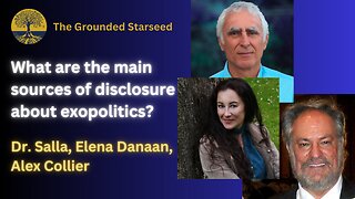 What are the main sources of disclosure about exopolitics? Dr. Salla, Elena Danaan, Alex Collier