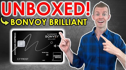 Marriott Bonvoy Brilliant Unboxing! (NEW DESIGN)