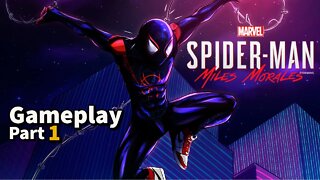 Raw Gameplay | Spider-Man: Miles Morales | Part 1