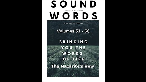 Sound Words, The Nazarite's Vow