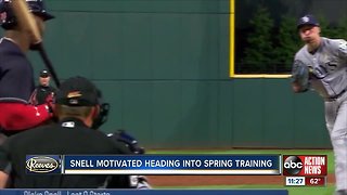 Rays pitcher Blake Snell motivated heading into Spring Training
