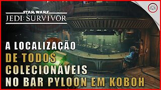 Star Wars Jedi Survivor, Como pegar todos os colecionáveis no Bar de Pyloon em Koboh | Super-Dica