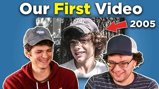 Reacting to our first ever YouTube video (16 years later)