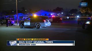 Man shot in Mountain View