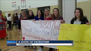Shorewood students raise funds for Stars and Stripes Honor program