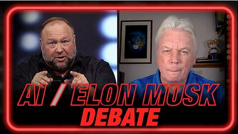 Elon Vs David Icke - Elon is human rep for AI