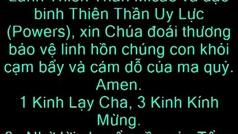 THIÊN CHÚA CHA KÊU GỌI MỘT THÁNG CẦU NGUYỆN TỪ 2 THÁNG 9 TỚI 2 THÁNG 10 LÀ HẾT..(Lorena,..)