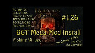 Let's Play Baldur's Gate Trilogy Mega Mod Part 126 - Fishing Village