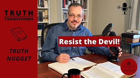 Resist the Devil! (and he will flee from you) | James 4, Demonic, Spiritual Warfare, Bible Study