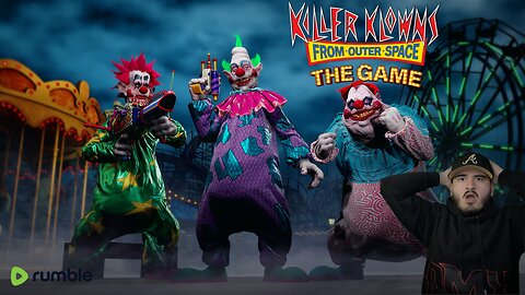 Playing The NEW Game "Killer Klowns From Outter Space"