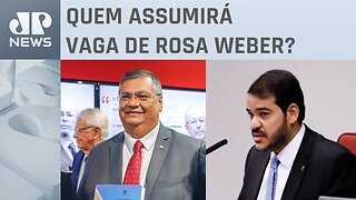 Cotados para cadeira no STF, Flávio Dino e Jorge Messias trocam elogios via redes sociais