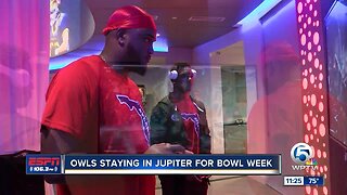 FAU football team staying in Jupiter for bowl week 12/17