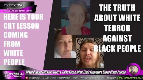 White People Tells the Truth & Talks About What Their Ancestors Did to Black People