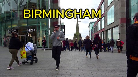 What To See In Birmingham City Centre!! || Birmingham City Walk In 4K