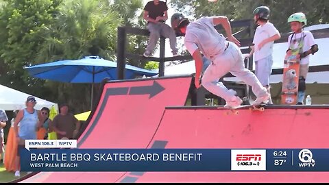 Hanley Foundation puts on Bartle BBQ Hang Skateboard Benefit