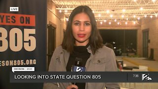 Looking into State Question 805