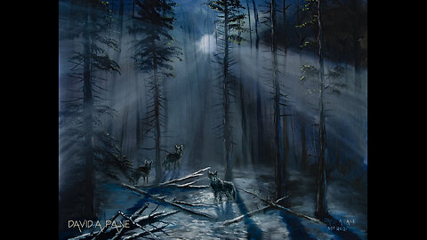 Wolf painting part2