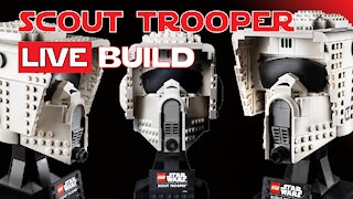 Scout Trooper #75305 | Live Build! | #LEGOStarwars | My Lego wish List