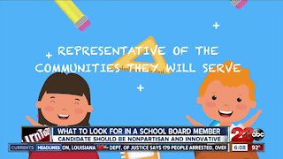 What to look for in a school board candidate