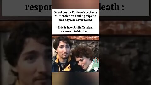 How did Trudeau respond to his brothers death? #Engage #PoliticalDiscussion #Democracy #Canadian