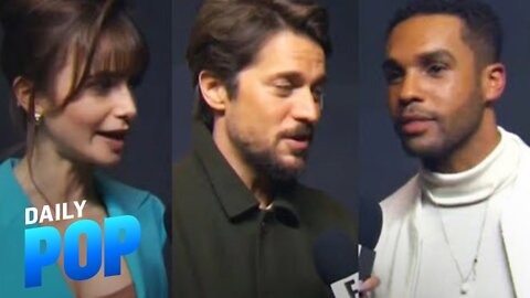 Emily in Paris Stars Talk Love Triangle & Season 3 | Daily Pop | E! News