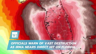Officials Warn Of Vast Destruction As Irma Nears Direct Hit On Florida