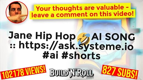 Jane Hip Hop 🤣 AI SONG :: https://ask.systeme.io #ai #shorts